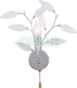 Falikar króm / akril dekor 3x40W E14, Vida 63160-1W Globo Lighting, Világítástechnika, Beltéri világítás, Design és kristály lámpák, Globo Lighting