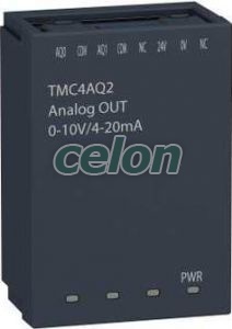 Modicon TMC jelkártya, 2 analóg kimenet (0-10V / 0-20mA / 4-20mA), 12 bit, M241 PLC-hez, Automatizálás és vezérlés, PLC és egyéb vezérlők, Modicon, Schneider Electric