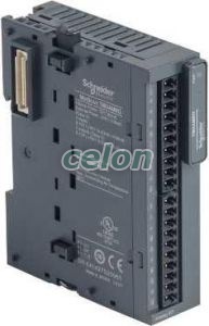 Modicon TM3 bővítő modul, 4 analóg be- 2 kimenet, 12/11+1 bit, +/-10V / 0...10V / 0…20mA / 4…20mA, rugós, Automatizálás és vezérlés, PLC és egyéb vezérlők, Modicon, Schneider Electric