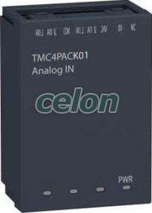 Modicon TMC jelkártya, csomagoló-vezérlő alkalmazás, 2 analóg bemenet (0-10V / 0-20mA / 4-20mA), 12 bit, M241 PLC-hez, Automatizálás és vezérlés, PLC és egyéb vezérlők, Modicon, Schneider Electric