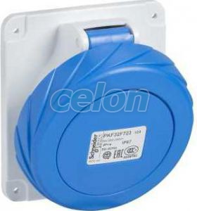 Soclu Priza Inclinata Pk Surub PKF32F724 - Schneider Electric, Materiale si Echipamente Electrice, Tablouri cofrete, dulapuri, Sistem cofrete Mureva - Schneider Electric, Kaedra accesorii, Schneider Electric