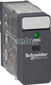 Zelio RXG Interfész relé, 1CO, 10A, 24VDC, LED, Automatizálás és vezérlés, PLC és egyéb vezérlők, Vezérlőmodulok - Zelio Logic, Schneider Electric