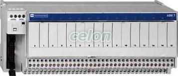 Modicon ABE7 elosztóblokk, 12 mm 1CO EMR relés, 5A, 16ki digitális csatorna, ABR7S33 relével, Automatizálás és vezérlés, PLC és egyéb vezérlők, Modicon I / O interfész vezérlők, Schneider Electric