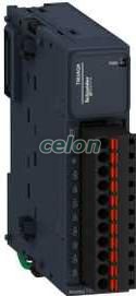 Modicon TM3 bővítő modul, 4 analóg kimenet, 12/11+1 bit, +/-10V / 0...10V / 0…20mA / 4…20mA, rugós, Automatizálás és vezérlés, PLC és egyéb vezérlők, Modicon, Schneider Electric