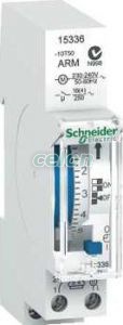 Time Switch 24H With Power Reserve Acti9 15336 - Schneider Electric, Aparataje modulare, Programatoare modulare, Schneider Electric