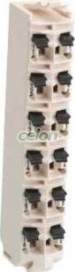 Modicon TM5 I/O bővítő, sorkapocs blokk, 6 érintkezős, 24 VDC, fehér, Automatizálás és vezérlés, PLC és egyéb vezérlők, Modicon, Schneider Electric