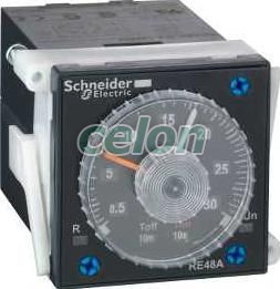 Zelio Time 48x48mm panelre szerelhető időrelé védőburkolat IP64, Automatizálás és vezérlés, Interfész, mérő- és vezérlőrelék, Időrelék, Schneider Electric