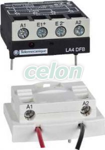 D40A-D65A kis fogyasztású kit (LAD4BB3+LA4DFB), Automatizálás és vezérlés, Védelmi relék és kontaktorok, Kontactor kiegészítők, Schneider Electric