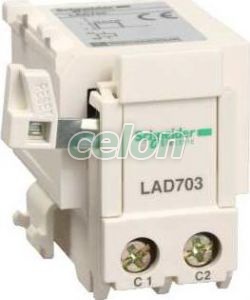 Schneider Electric - LAD703B - Tesys d - Mágneskapcsolók, Automatizálás és vezérlés, Védelmi relék és kontaktorok, Segédérintkezők, Schneider Electric