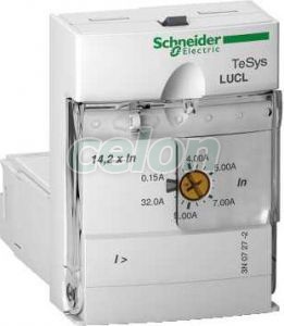 Mágneses védelmi modul 1,25-5A 24VDC LUCL05BL - Schneider Electric, Automatizálás és vezérlés, Védelmi relék és kontaktorok, Motorindítók 15kW-ig, Schneider Electric
