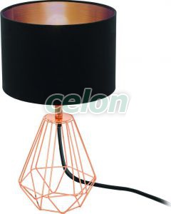 Asztali lámpa CARLTON 2 1x60W 95787   - Eglo, Világítástechnika, Beltéri világítás, Asztali és olvasó lámpák, Eglo