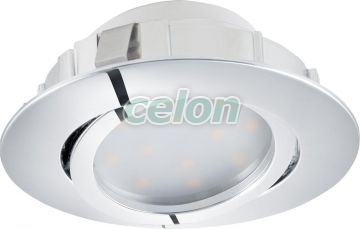 Szpot Ledes PINEDA 1x6W 95848   - Eglo, Világítástechnika, Beltéri világítás, Beépíthető és ráépíthető  lámpák, Eglo