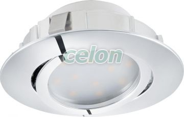Szpot Ledes PINEDA 1x6W 95855   - Eglo, Világítástechnika, Beltéri világítás, Beépíthető és ráépíthető  lámpák, Eglo