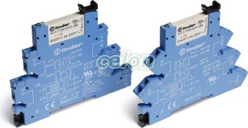 Interfaţă modulară cu releu electromecanic, circuit de suprimare a curentului rezidual - încorporat, borne tip arc, lăţime 6.2mm, alimentare 110...125Vc.a./c.c., 1C, 6A, AgNi+Au 386131255060-Finder, Alte Produse, Finder, Interfete Modulare Cu Relee, Interfete Modulare Cu Relee-Seria 38, Finder