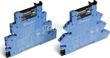 Interfaţă modulară cu releu static, borne tip arc, lăţime 6.2mm, intrare la 220...240Vc.a./c.c., circuitul de ieşire 1ND la 2A şi 240Vc.a. 389102408240-Finder, Alte Produse, Finder, Interfete Modulare Cu Relee, Interfete Modulare Cu Relee-Seria 38, Finder