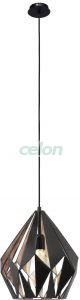 Pendul CARLTON 1 1x60W D:310mm 49254   - Eglo, Corpuri de Iluminat, Iluminat de interior, Lustre si Pendule, Eglo
