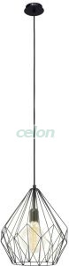 Pendul CARLTON 1x60W D:310mm 49257   - Eglo, Corpuri de Iluminat, Iluminat de interior, Lustre si Pendule, Eglo