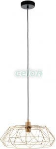 Pendul CARLTON 2 1x60W D:455mm 49488   - Eglo, Corpuri de Iluminat, Iluminat de interior, Lustre si Pendule, Eglo
