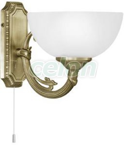 Fali lámpa 1x40W E14 húzókapcsolós bronz Savoy 82751 Eglo, Világítástechnika, Beltéri világítás, Fali lámpák, Eglo