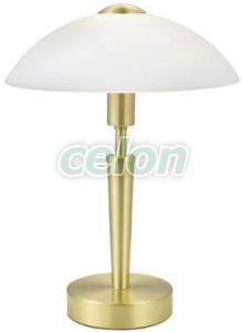 Asztali lámpa 1x60W E14 mag:35cm matt réz érintőkapcs. Solo1 87254 Eglo, Világítástechnika, Beltéri világítás, Asztali és olvasó lámpák, Eglo