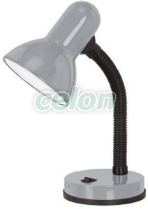 Asztali lámpa 1x60W E27 31cm ezüst Basic 90977 Eglo, Világítástechnika, Beltéri világítás, Íróasztali lámpák, Eglo