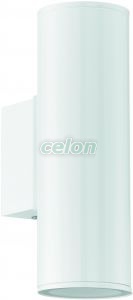 Kültéri Ledes Falikar RIGA 2x3 W Fehér 94101   - Eglo, Világítástechnika, Kültéri kerti világítás, Kültéri fali lámpák, Eglo