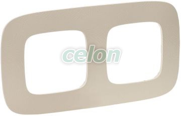 Rama Valena Allure 2 Posturi Ivoar Zen 754382-Legrand, Prize - Intrerupatoare, Gama Valena Life / Allure - Legrand, Gama Valena Allure, Rame Valena Allure, Legrand