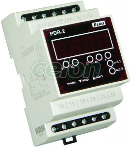 Programmable digital relay, 16 functions, output 2x16A, time 100h PDR-2A /230V -Elko Ep, Alte Produse, Elko Ep, Relee – dispozitive electronice, Relee de timp, Elko EP