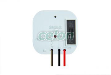 RL dimmer under switch, 3-wire connection (works without NEUTRAL), triac output SMR-S /230V -Elko Ep, Alte Produse, Elko Ep, Relee – dispozitive electronice, Dimmere, Elko EP