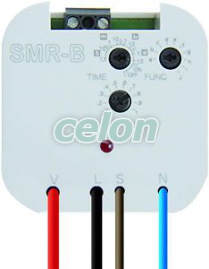 Super multifunction relay - 4 wire, can be switched on and fluorescent SMR-B -Elko Ep, Alte Produse, Elko Ep, Relee – dispozitive electronice, Relee de timp, Elko EP