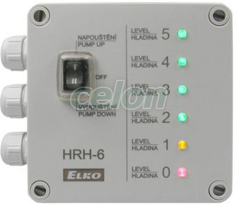 HRH-6/AC 230V - Folyadékszint kapcsoló, Egyéb termékek, Elko Ep, Relék – elektronikus eszközök, Folyadékszint kapcsolók, Elko EP