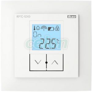 Temperature regulator - extension for RF Touch RFTC-10/G white -Elko Ep, Alte Produse, Elko Ep, iNELS RF Control >Wireless control, Controlul temperaturii, Elko EP