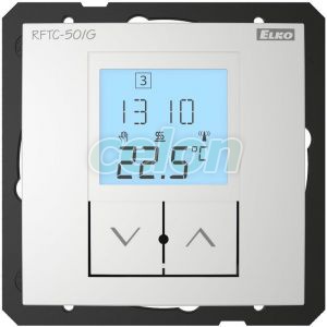 Temperature regulator - extension for RF Touch RFTC-50/G_aluminium -Elko Ep, Alte Produse, Elko Ep, iNELS RF Control >Wireless control, Controlul temperaturii, Elko EP