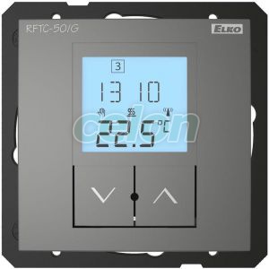 Temperature regulator - extension for RF Touch RFTC-50/G_grey -Elko Ep, Alte Produse, Elko Ep, iNELS RF Control >Wireless control, Controlul temperaturii, Elko EP