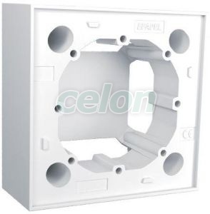 Box for mounting on the wall - white 10976 ABR -Elko Ep, Alte Produse, Elko Ep, Logus90 Aparataje, Accesorii Logus90, Elko EP