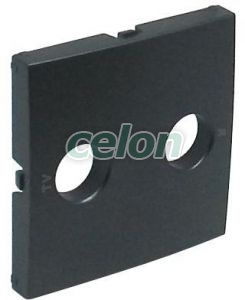 Cover plate for R-TV sockets 90776 TIS - grey -Elko Ep, Alte Produse, Elko Ep, Logus90 Aparataje, Clapete, Elko EP