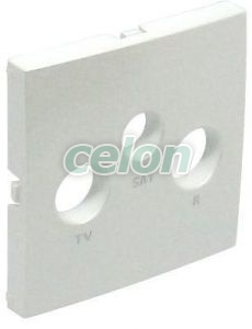 Cover plate for R-TV-SAT sockets 90775 TGE - ice -Elko Ep, Alte Produse, Elko Ep, Logus90 Aparataje, Clapete, Elko EP