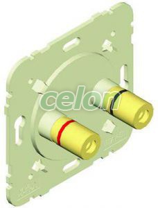 Audio socket with screw terminals 21220 -Elko Ep, Alte Produse, Elko Ep, Logus90 Aparataje, Prize, Elko EP
