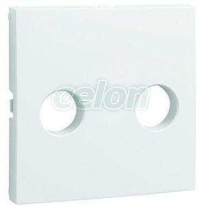 Cover plate for screw term loudspeaker socket 90713 TBR - white -Elko Ep, Alte Produse, Elko Ep, Logus90 Aparataje, Clapete, Elko EP
