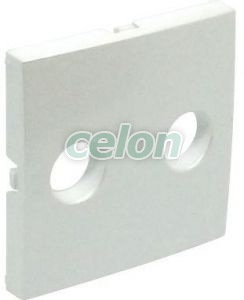 Cover plate for screw term loudspeaker socket 90713 TGE - ice -Elko Ep, Alte Produse, Elko Ep, Logus90 Aparataje, Clapete, Elko EP