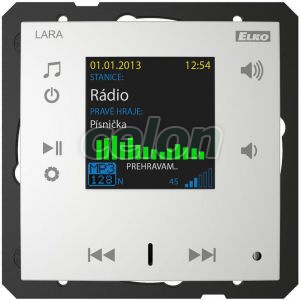 Music in your switch LARA Radio_aluminium -Elko Ep, Alte Produse, Elko Ep, Audio-Video, Lara, Elko EP