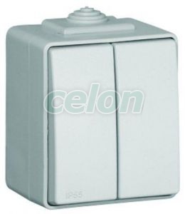 Blind switch with mechanical interlock 48101 CBR -Elko Ep, Alte Produse, Elko Ep, Logus90 Aparataje, Seria 48 (IP65), Elko EP