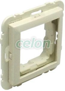 Middle frame - Cover of Quadro 45 series module 90881 TMF - ivory -Elko Ep, Alte Produse, Elko Ep, Logus90 Aparataje, Accesorii Logus90, Elko EP