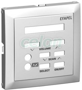 Cover for central unit-1 stereo FM tuner, alarm clock, IR control 90715 TBR -Elko Ep, Alte Produse, Elko Ep, Logus90 Aparataje, JAZZ-light Sound System, Elko EP