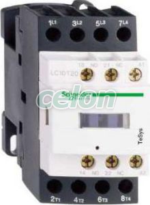 Schneider Electric - LC1DT20ML - Tesys d - Mágneskapcsolók, Automatizálás és vezérlés, Védelmi relék és kontaktorok, Általános felhasználású kontaktor, Schneider Electric