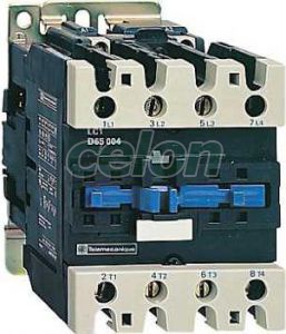 Mágneskapcsoló AC1/60A 220/230VAC, Automatizálás és vezérlés, Védelmi relék és kontaktorok, Általános felhasználású kontaktor, Schneider Electric