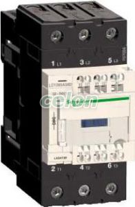 3pólusú Everlink mágneskapcsoló (AC3, 400V 65A) rugós vezérlő sorkapoccsal 24V DC, Automatizálás és vezérlés, Védelmi relék és kontaktorok, Általános felhasználású kontaktor, Schneider Electric