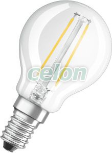Bec Led Sferic PARATHOM RETROFIT CLASSIC P 2W E14 Alb Cald 4052899961791 - Osram, Surse de Lumina, Lampi si tuburi cu LED, Becuri LED sferic, Osram
