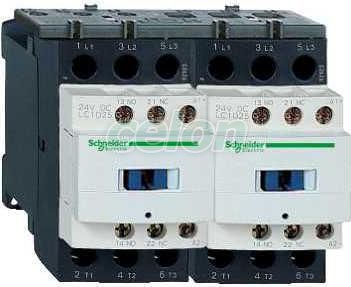 Cont. Reversibil 32A 1F+1O 24V 50 61, Automatizari Industriale, Contactoare si Relee de protectie, Contactoare reversibile, Schneider Electric