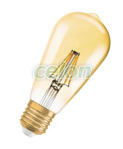 Ledes Dekor izzó Vintage 1906 LED 4W E27 Meleg Fehér 4052899962095 - Osram, Fényforrások, LED Vintage Edison dekor izzók, Osram